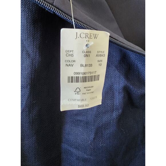 Reimagined by J.Crew Factory Tipped Skirt in Basketweave Size 10 - Picture 7 of 7